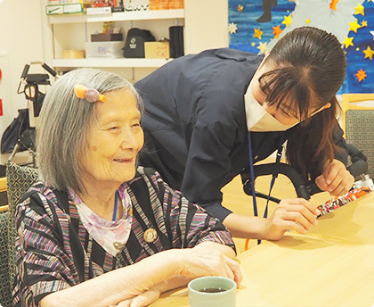 介護が必要になった時も手厚くサポート