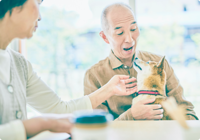 「人も動物も最期まで生き生きと暮らせる家」